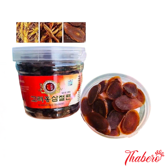 Hồng Sâm Lát Tẩm Mật Ong bồi bổ sức khoẻ, tăng cường thể lực, giảm căng thẳng SAMBOK Hàn Quốc
