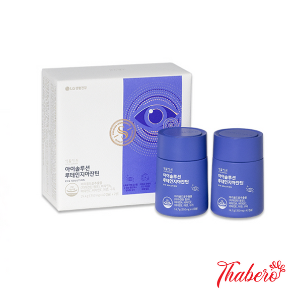 Viên uống bổ mắt giãm khô tăng thị lực cho đôi mắt sáng  LG Life Science Eye Solution Lutein Zeaxanthin