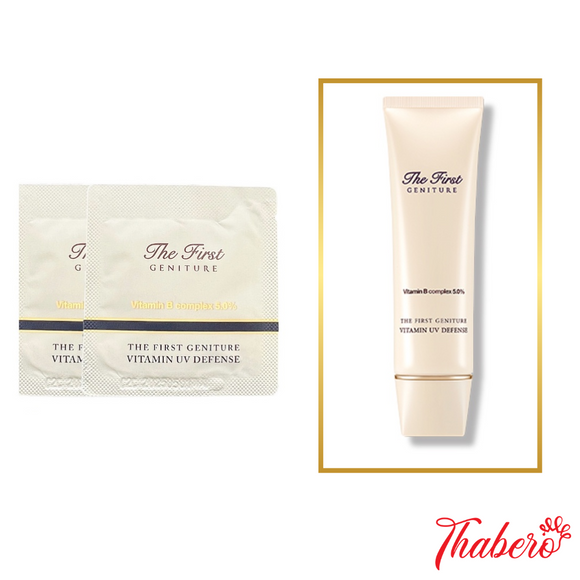 Sample Kem Chống Nắng Tái Sinh Da O HUI The First Geniture Vitamin UV Defense (Mẫu Mới) 120 gói x 1ml = 120ml