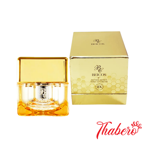 Kem dưỡng kích trắng da Beicos Peptide Honey Tone Up Cream
