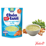 Cháo tươi Baby tôm rau ngót Nhật & cà rốt SG Food bổ sung x2 DHA