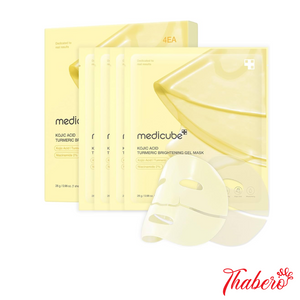 Mặt nạ dạng gel từ nghệ dưỡng sáng da MEDICUBE KOJIC ACID TURMERIC BRIGHTENING GEL MASK - VÀNG