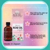 Tinh dầu hoa hồng dưỡng da, tóc và móng Rosenoa Rose Oil Nhật Bản