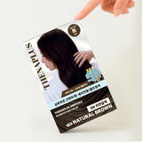 Dầu gội nhuộm tóc The NA+ Ampoule Shampoo Hair Color (Màu 5N Natural Brown - Nâu tự nhiên).