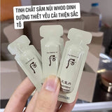 Sample Tinh Chất Sâm Núi DINH DƯỞNG  Chống Lão Hoá Whoo Nutritive Esential Ampoule Concentrate (30 gói x 1ml =30ml)