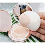 Bộ Phấn nước dưỡng trắng chống nắng Whoo Gongjinhyang Seol Radiant White Tone up Sun Cushion Foundation Special Set.- Phấn whoo trắng 4 sản phẩm