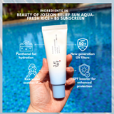 Kem Chống Nắng Trong Suốt Beauty of Joseon Relief Sun Aqua-Fresh Rice + B5