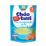 Cháo tươi Baby tôm rau ngót Nhật & cà rốt SG Food bổ sung x2 DHA