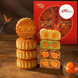 Bánh trung thu thập cẩm 2 trứng CT Choice Assorted Mooncakes - 4 cái/hộp