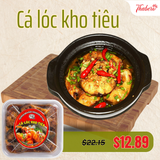 Cá lóc kho tiêu ngon đậm đà