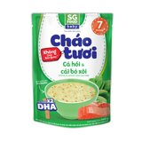 Cháo tươi Baby cá hồi cải bó xôi SG Food bổ sung X2 DHA