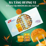 Bánh Trung Thu Mochi Thập Cẩm 1 Trứng CT Choice Assorted Mochi Mooncakes - 8 cái/hộp