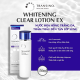 Nước Hoa Hồng Trị Nám, Cải Thiện Nếp Nhăn, Dưỡng Trắng Sáng Da Transino Whitening Clear Lotion EX
