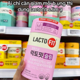 Men vi sinh giãm cân hỗ trợ tiêu hoá, tăng cường lợi khuẩn, cải thiện vóc dáng, kiểm soát cân nặng Lacto Fit