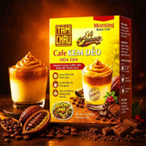 Cafe Kem Dẻo Hòa Tan Vị Cacao Tâm Châu (Tam Chau Instant Cocoa Coffee Mix with Creamy Foam) 200g