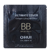 Sample BB Cream nâng tone, che khuyết điểm OHUI Ultimate Cover Collagen Lifting SPF50+ PA+++ (1ml x 60 gói)— HSD:2029/05
