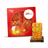 Bánh trung thu thập cẩm 2 trứng CT Choice Assorted Mooncakes - 4 cái/hộp