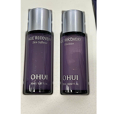 COMBO Nước Hoa Hồng Và Sữa Dưỡng Ohui Baby Collagen Age Recovery - MINI SIZE 20ml X 2 - KHÔNG HỘP