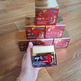 Kem dưỡng hồng sâm dưỡng trắng da, cung cấp độ ẩm & đàn hồi da My Gold Korea Red Ginseng Aqua Wrinkle & Whitening Cream - Kem sâm vuông