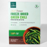 Ớt Xiêm Xanh Sấy Lạnh Cao Cấp ANYIES High Premium Freeze Dried Green Chili
