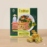 Canh măng chua nấm hương iSoup Sour Bamboo Shoots with Shiitake Soup 50g