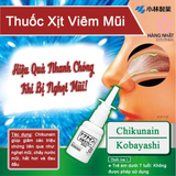 Thuốc xịt viêm mũi, giảm nghẹt mũi, chảy nước mũi Chikunain Nhật Bản - KOBAYASHI