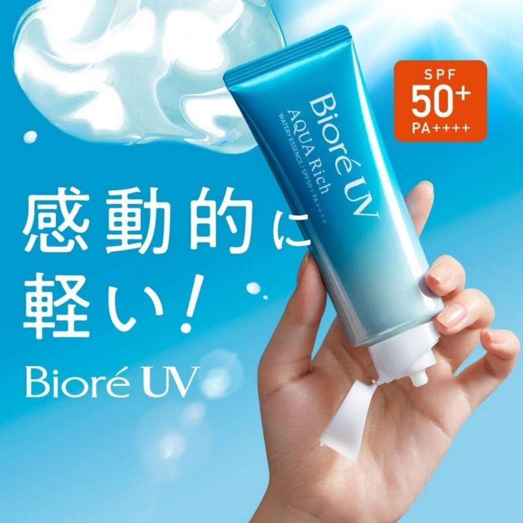 Kem Chống Nắng tinh chất màng nước Biore UV Aqua Rich Watery Essence/G –  THABERO LLC