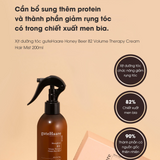 Xịt dưỡng tóc chống rụng tóc và  phục hồi hư tổn, làm dày tóc và phồng tóc  guteHaare Honey Beer 82 Volume Therapy Cream Hair Mist 200ml