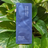 Sample Kem Dưỡng Cấp Nước mịn da tăng đồ đàn hồi da  Su:m37 Water-full Marine Relief Gel Cream - Dành cho da dầu nhờn - Kem Sum xanh (60 gói x 2ml x 120ml )