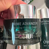 Kem Trắng Da Chống Lão Hóa OHUI Prime Advancer De-Aging Protein Cream 25ml - KHÔNG HỘP - OHUI XANH