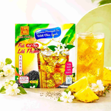 Trà Lài Thơm Hạt Chia Hòa Tan Tâm Châu (Tam Chau Instant Jasmine Pineapple Tea with Chia Seeds) 160g