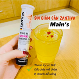 Viên sủi giảm mỡ, cholesterol, thanh lọc cơ thể, tăng cường trao đổi chất, giảm cơn thèm ăn, giảm cân hiệu quả Zantiva Everfit Diet Natural Plus