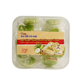 Kẹo Bánh Tráng Cuộn Dừa Non Lá Dứa Ăn vặt cô Hai 200g