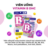Viên Uống  Vitamin B Tổng Hợp  giãm mệt mỏi và đau nhức cổ vai và lưng  DHC Vitamin B Mix