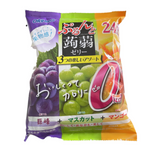 Thạch trái cây Orihiro mix vị Nho xanh, Nho tím, Xoài ( HSD 03/31/2025 )