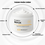 Mặt Nạ Kem Trắng Da, Chống Lão Hóa, Cấp Ẩm Merikit Clarity Mask
