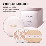 Phấn Tươi Age 20's Signature Essence Cover Pact Moisture - Kèm 2 lõi refill- HSD :2027/02/18