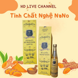 Nước uống nghệ enzyme cô đặc hỗ trợ dạ dày, khoẻ gan làm đẹp sáng da Nano Curcumin Extract Liquid