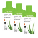 Nước lô hội thảo mộc cô đặc hỗ trợ tiêu hoá Herbal Aloe Concentrate 15ml - Vị Quýt