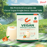 Sửa giảm cân thực vật hỗ trợ giảm cân, tăng cường cơ bắp, cung cấp năng lượng Clever Vegan - vị hạnh nhân