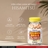 VIÊN UỐNG GIẢM MỠ TRONG  MÁU VÀ  CHOLESTEROL HISAMITSU NHẬT BẢN.