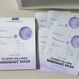 Mặt Nạ Thạch Medianswer Phục Hồi Dịu Da và săn chắc da 37g Calming Collagen Nanoshot Mask - MÀU TÍM