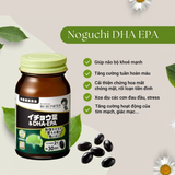 Viên Uống DHA - EPA bổ não, tăng cường thị lực, phòng chống đột quỵ Ginkgo NOGUCHI Nhật Bản