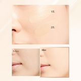 Phấn Nước Trang Điểm Dưỡng Ẩm Chống Lão Hóa OHUI Ultimate Cover Cushion Moisture 2026- Tone 01: Milk Beige : HSD:2029/03