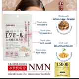 Viên uống trường thọ hỗ trợ trẻ hóa cơ thể, chống lão hoá, đẹp da mờ nếp nhăn Yuwa NMN15000