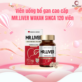 COMBO 02 hộp viên uống bổ gan cao cấp Mr Liver Nhật Bản