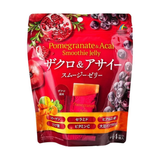 Thạch Smoothie Lựu & Acai bổ sung collagne, vitamin C UNIMAT RIKEN 10g x 14 gói