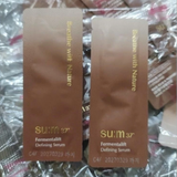 Sample Tinh Chất Chống Lão Hóa, Nâng Cơ Su:m37 Fermentalift Defining Seẻum (60 gói x 1ml)