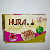 Bánh Bông Lan Kem Sữa Dâu Hura Deli Giảm 40% Đường Bibica