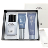 Set Kem Dưỡng Ohui Làm nhỏ lổ chân lông  Mờ Nếp Nhăn, Tàn Nhang, Chống Lão Hoá Reverse Activator Pore Minimizing Retinol Cream